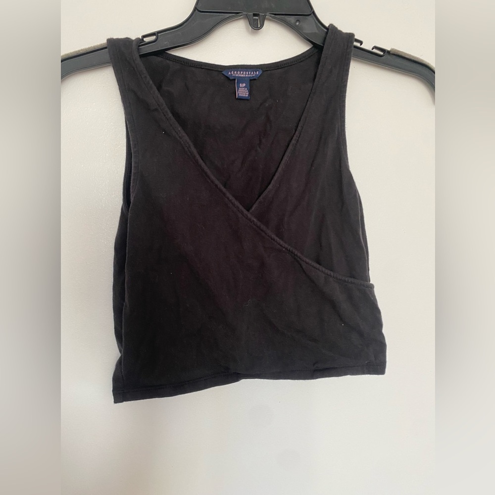 Aeropostale Cross Cropped Tank